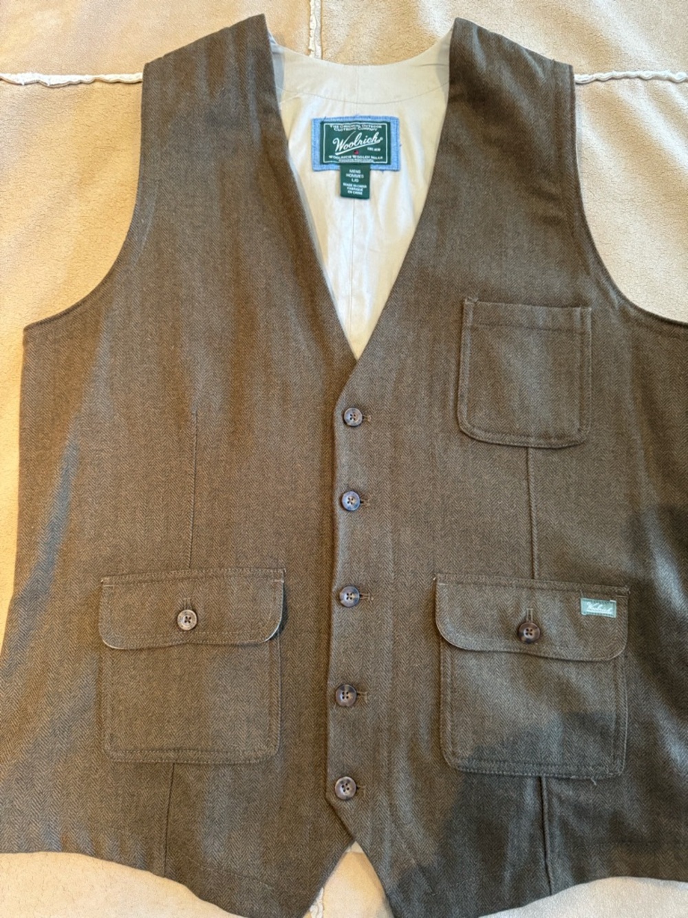 Moving Sale - Woolrich - Men's Brown/Olive Vest